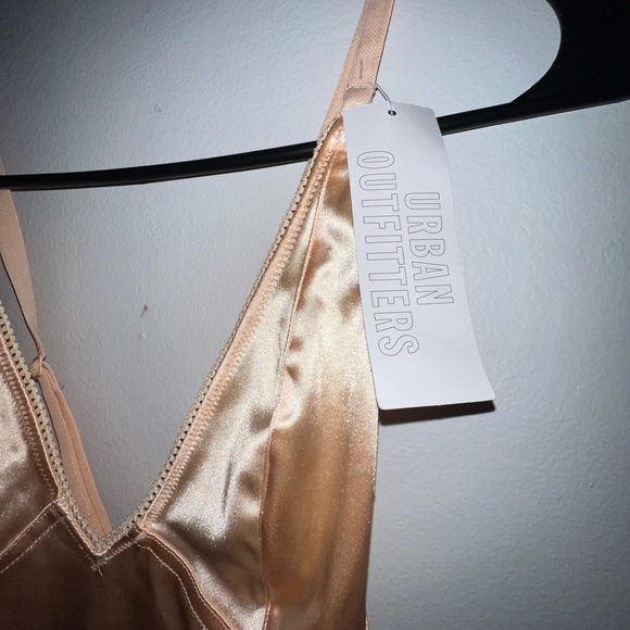 Urban outfitter satin gold body suit - Picture 3 of 4